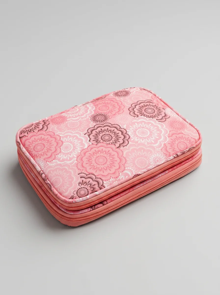 Sac à tricot double compartiment spécial aiguilles circulaires - Vue 11 - Sac à tricot