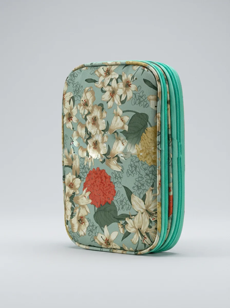 Sac à tricot double compartiment spécial aiguilles circulaires - Vue 12 - Sac à tricot