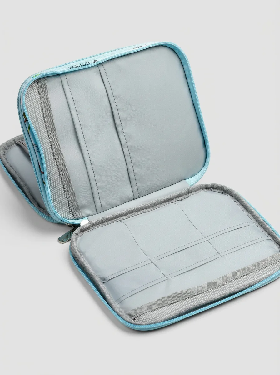 Sac à tricot double compartiment spécial aiguilles circulaires - Vue 9 - Sac à tricot