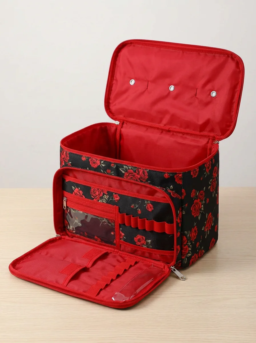 Sac à tricot imperméable grande capacité rangement couture - Vue 4 - Sac à tricot