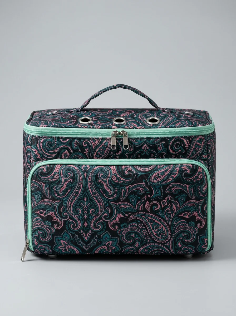 Sac à tricot imperméable haute capacité rangement aiguilles - Vue 2 - Sac à tricot