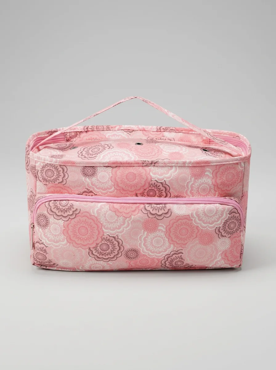 Sac à tricot imperméable haute capacité rangement aiguilles - Vue 9 - Sac à tricot