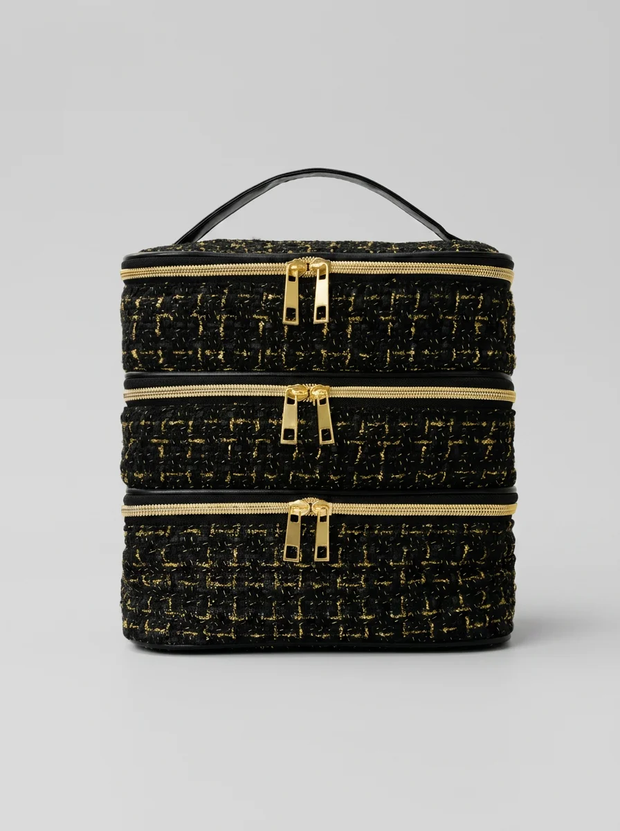 Sac à tricot matelassé multicouche organisation voyage - Vue 9 - Sac à tricot