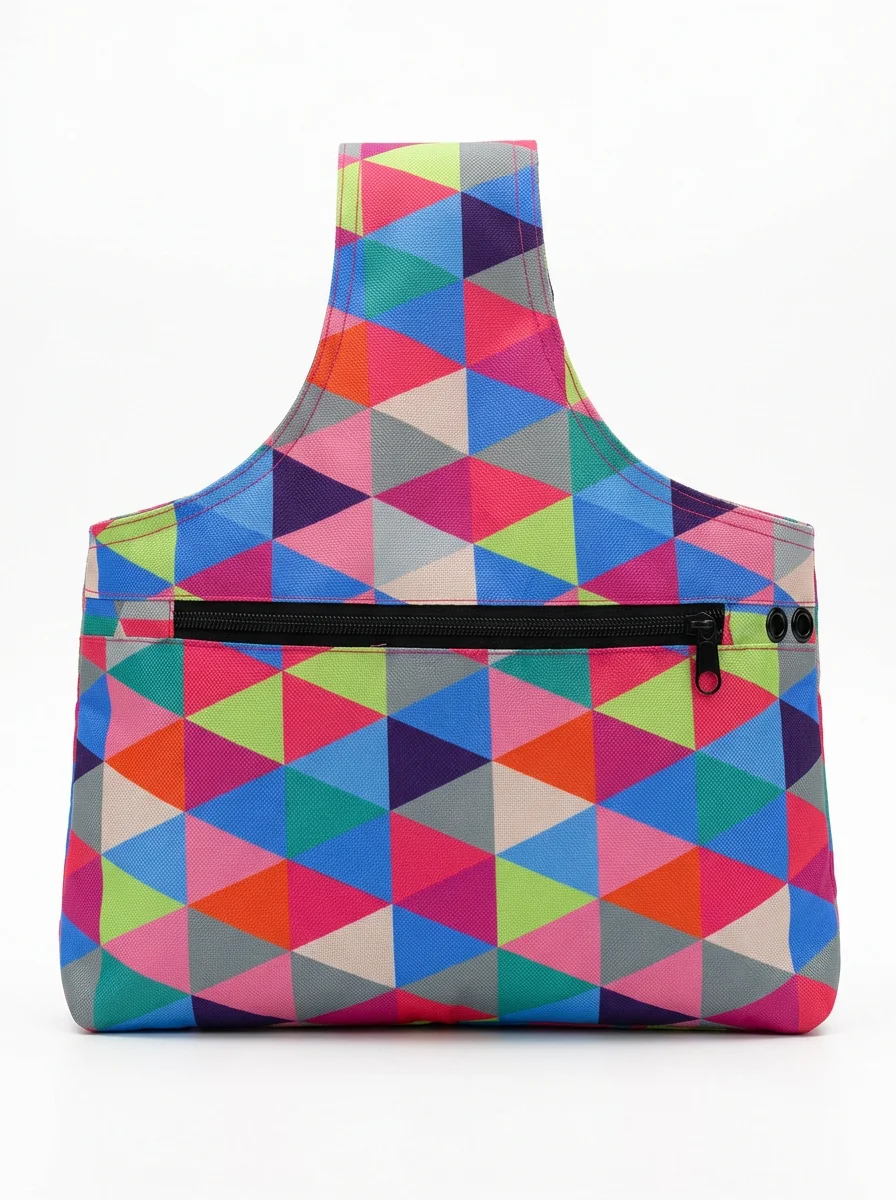 Sac à tricot nylon compact femme moderne - Vue 1 - Sac à tricot