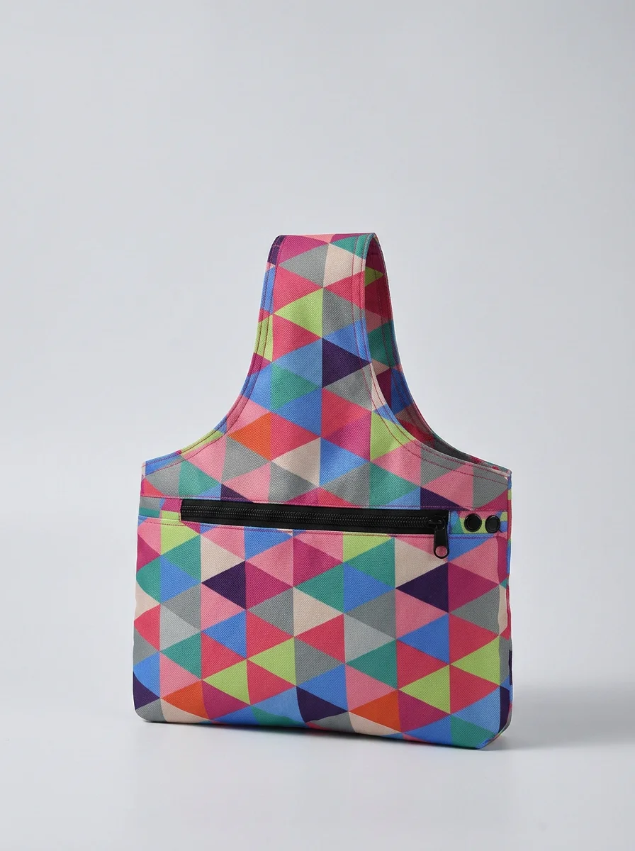 Sac à tricot nylon compact femme moderne - Vue 10 - Sac à tricot
