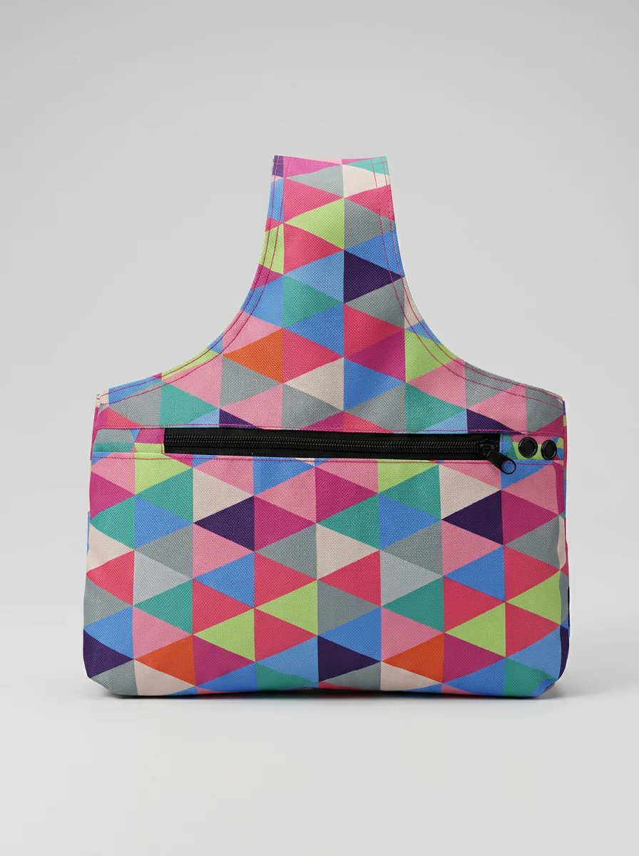 Sac à tricot nylon compact femme moderne - Vue 11 - Sac à tricot