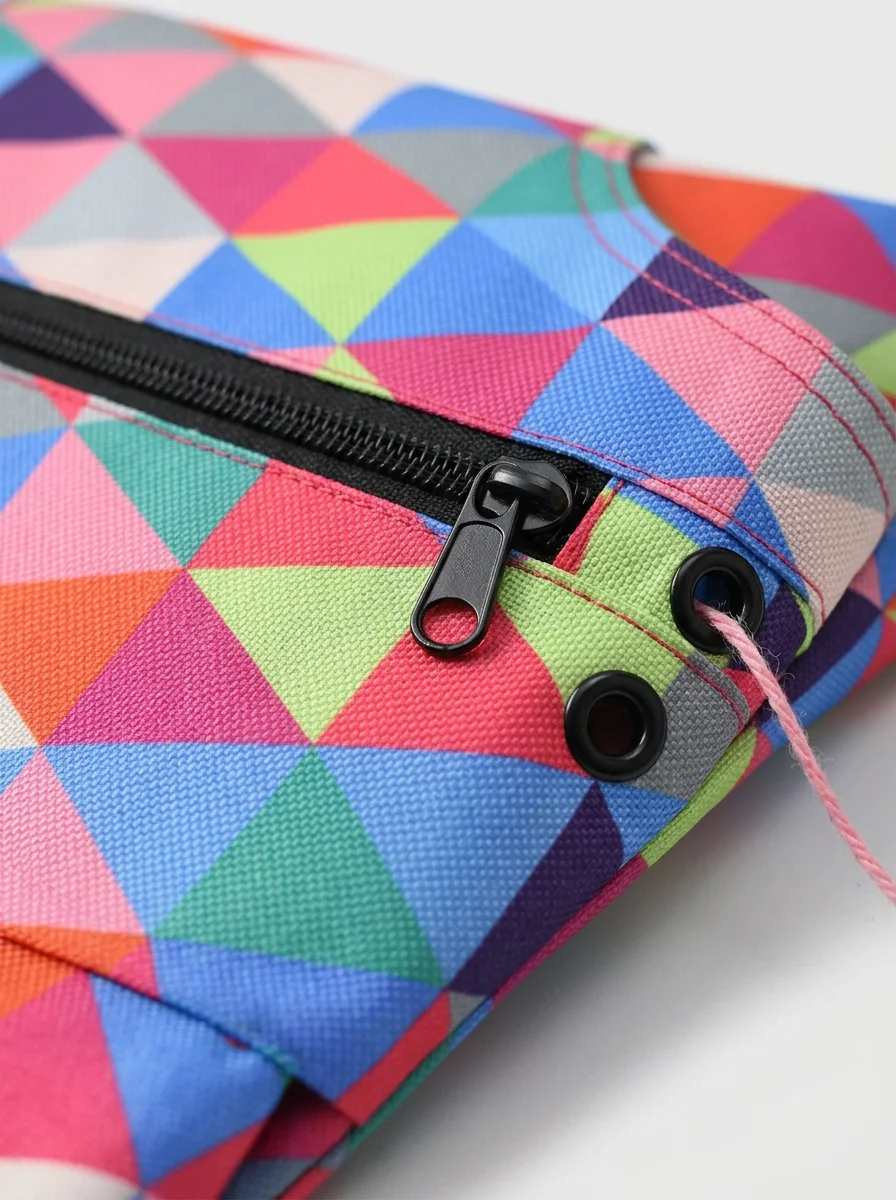 Sac à tricot nylon compact femme moderne - Vue 3 - Sac à tricot