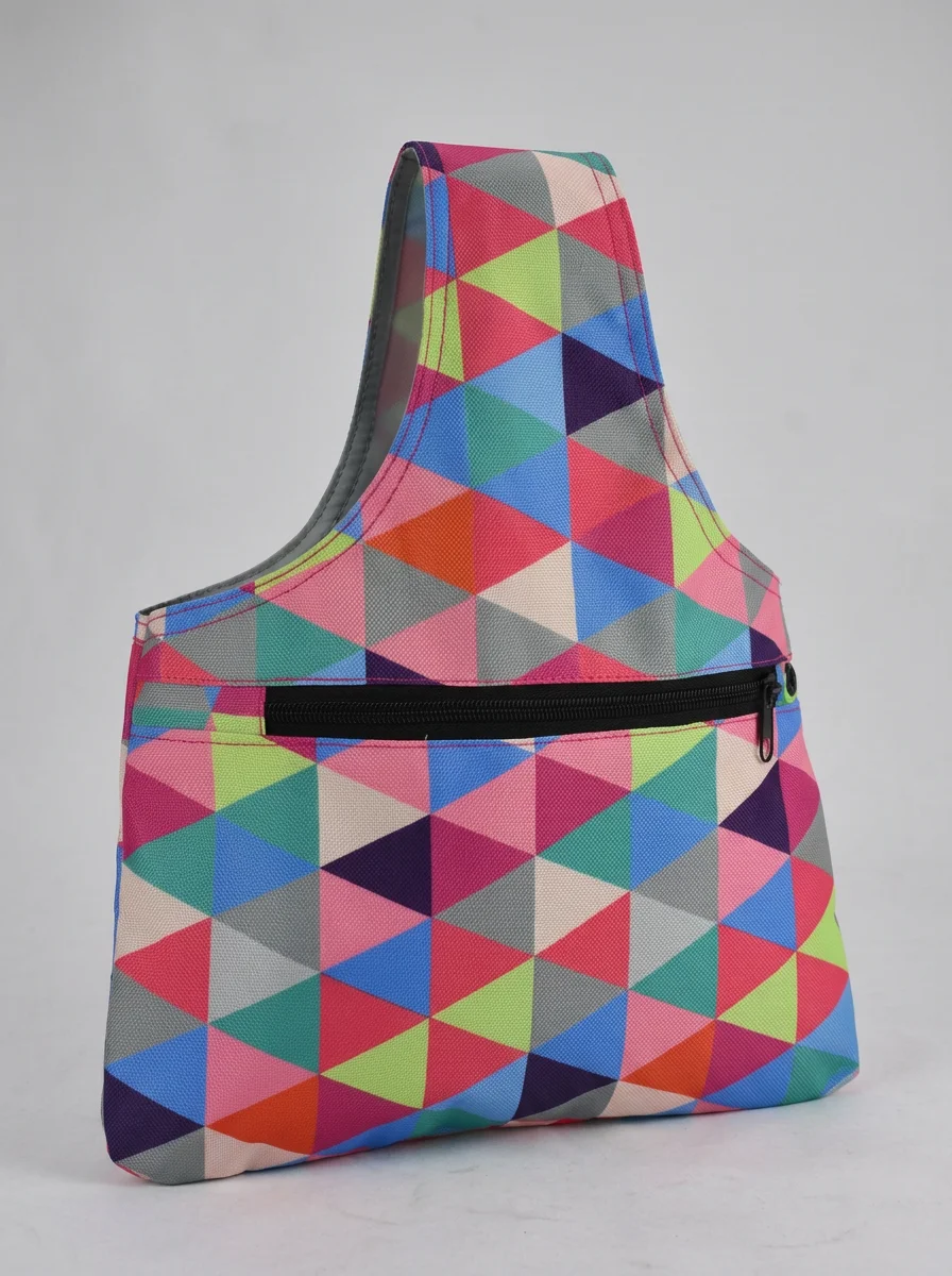 Sac à tricot nylon compact femme moderne - Vue 6 - Sac à tricot