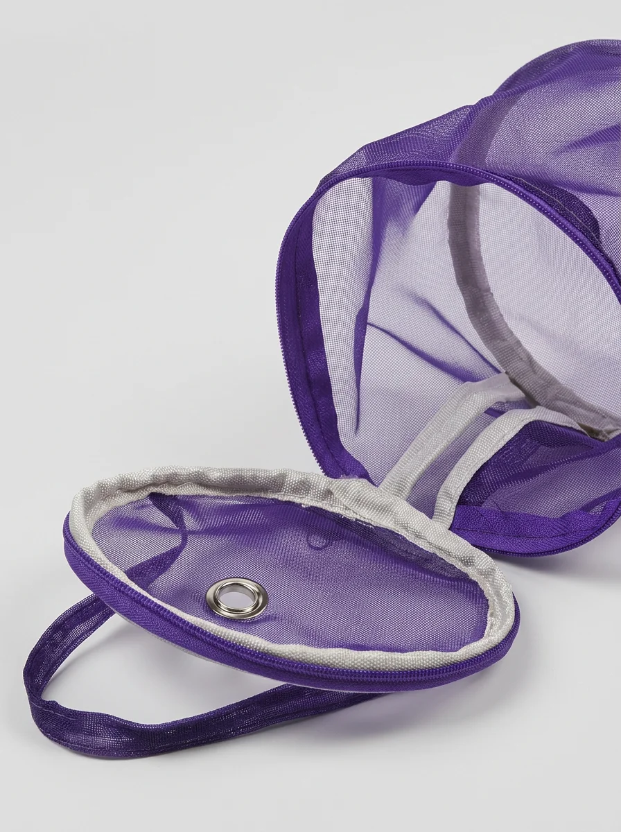 Sac à tricot nylon filet organisateur pelotes - Vue 10 - Sac à tricot