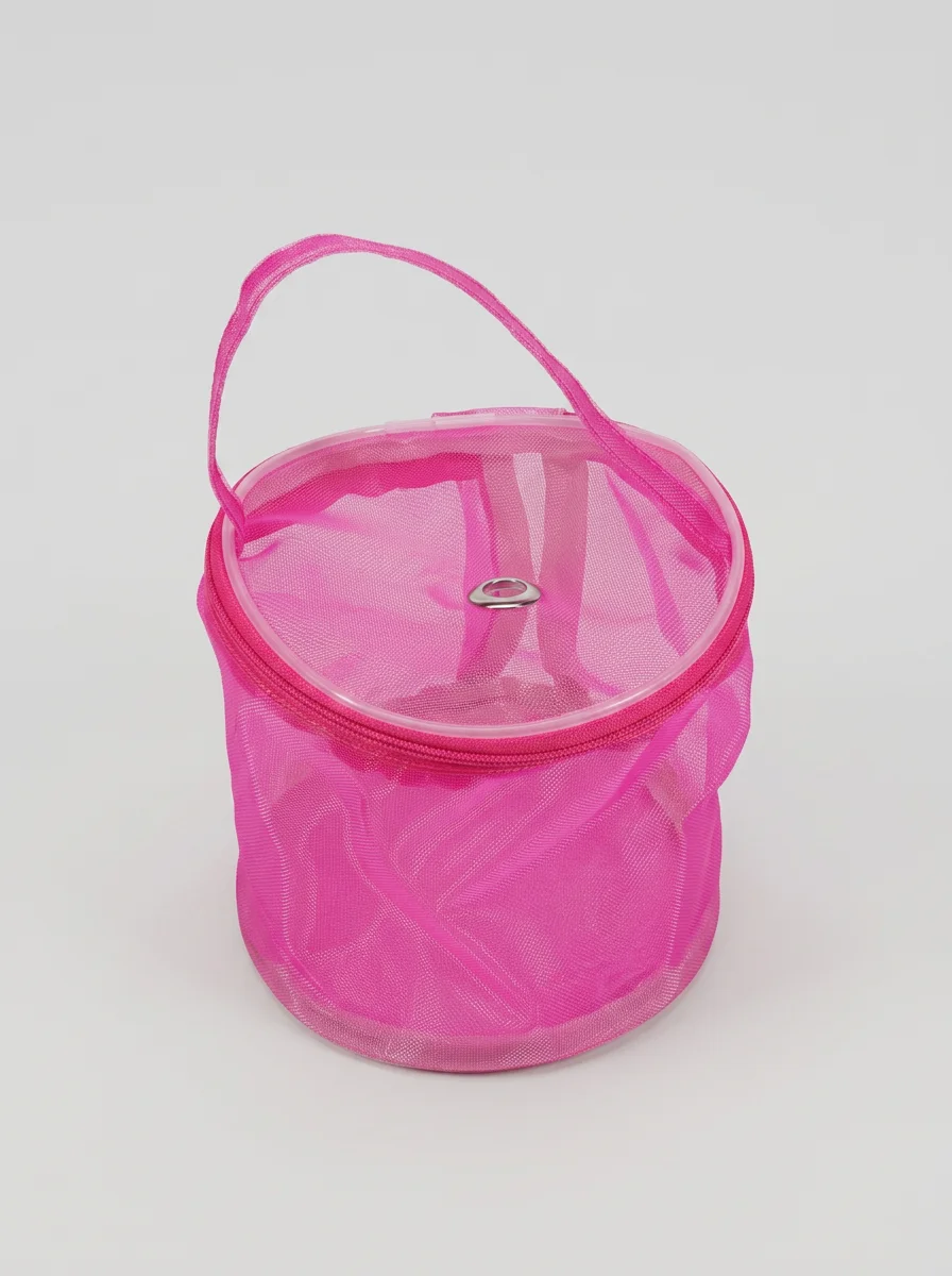 Sac à tricot nylon filet organisateur pelotes - Vue 13 - Sac à tricot