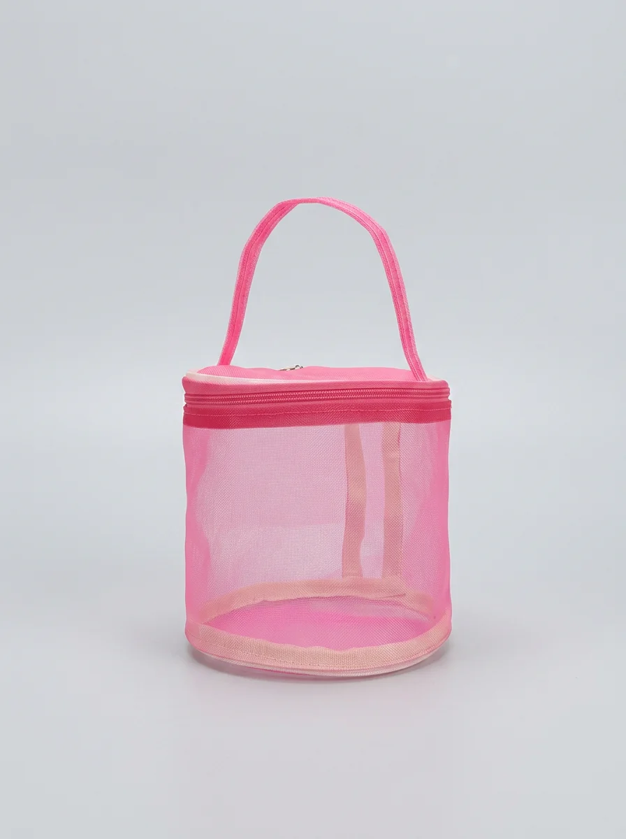Sac à tricot nylon filet organisateur pelotes - Vue 6 - Sac à tricot