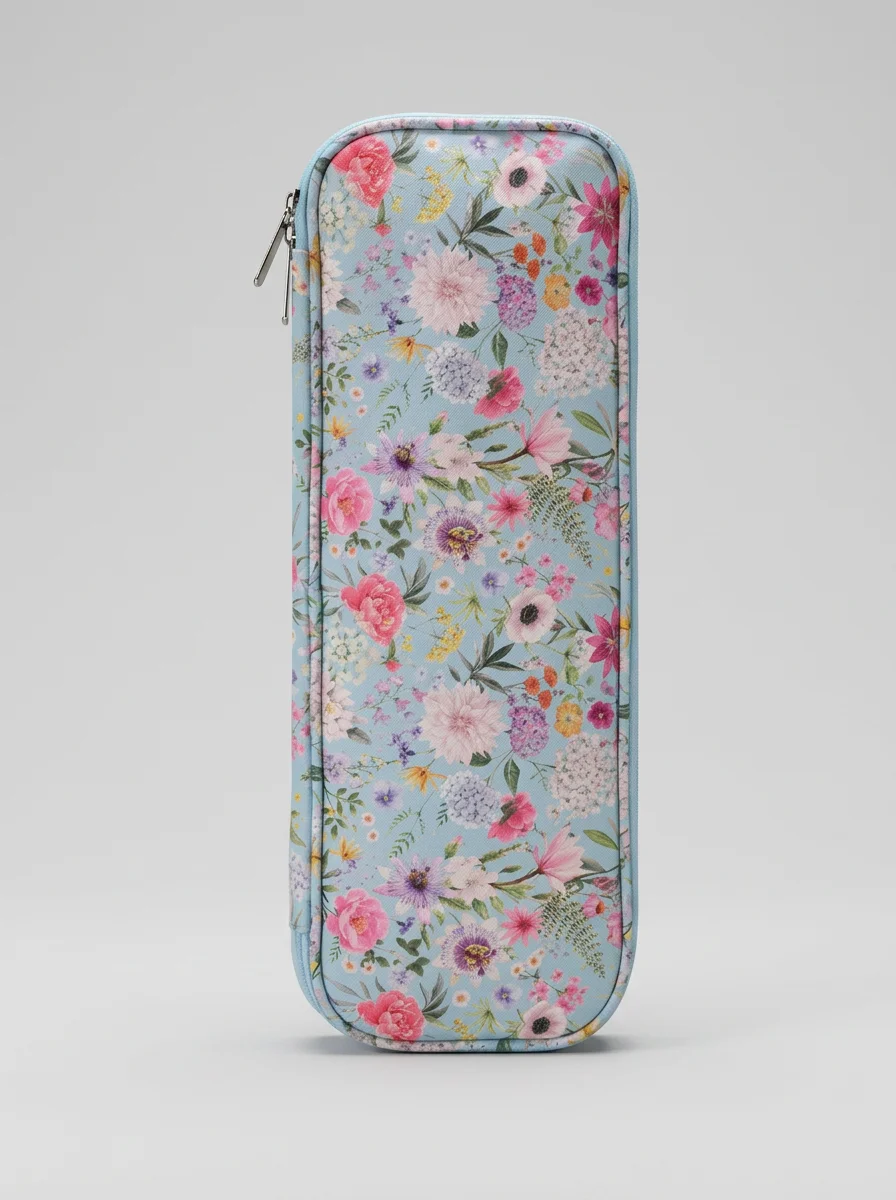 Sac à tricot nylon plat organisateur accessoires couture femme - Vue 11 - Sac à tricot