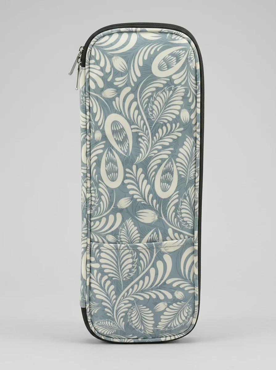 Sac à tricot nylon plat organisateur accessoires couture femme - Vue 13 - Sac à tricot