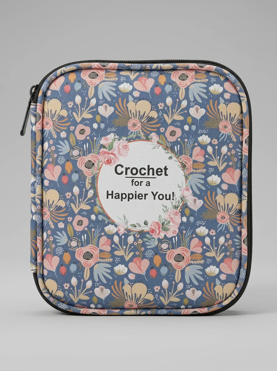 Sac à tricot rembourré crochet voyage - Vue 12 - Sac à tricot