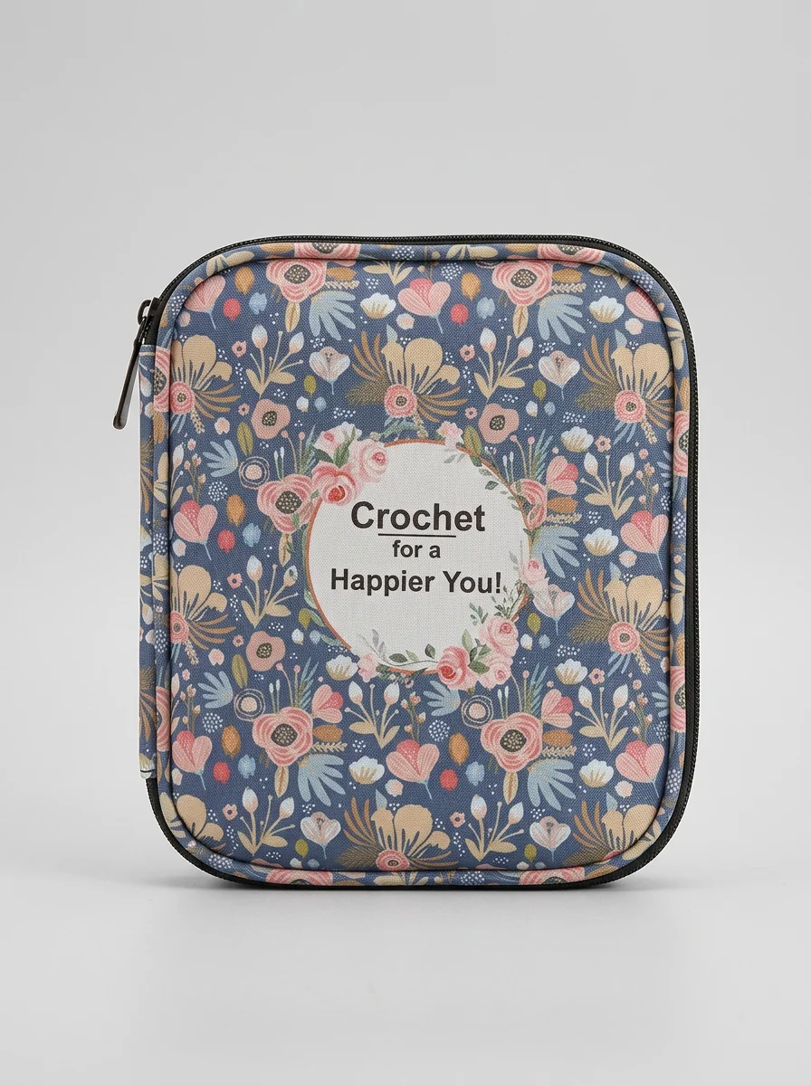 Sac à tricot rembourré crochet voyage - Vue 8 - Sac à tricot