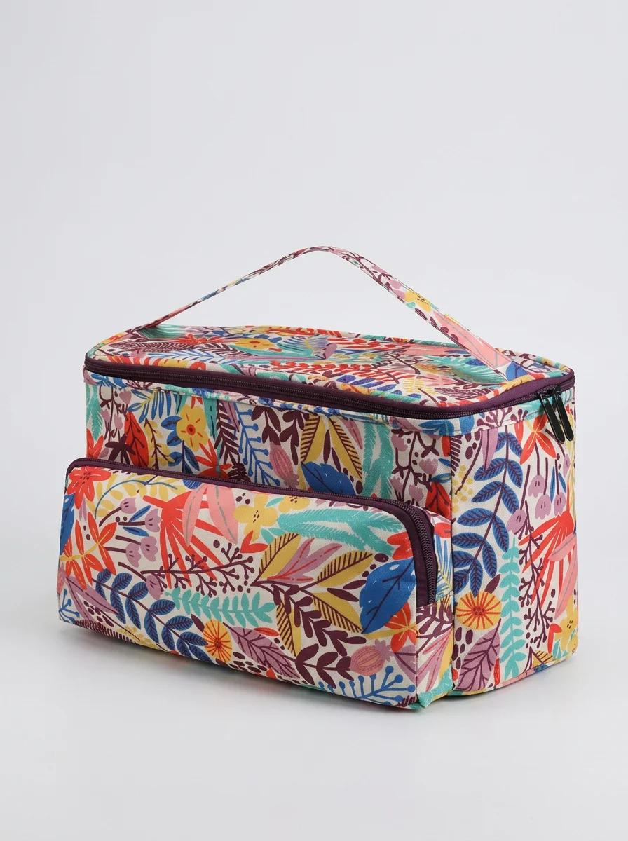 Sac à tricot toile grande capacité organisateur transport - Vue 9 - Sac à tricot