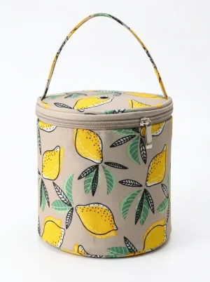 Sac à tricot toile imperméable compact nomade débutant - Vue 1 - Sac à tricot