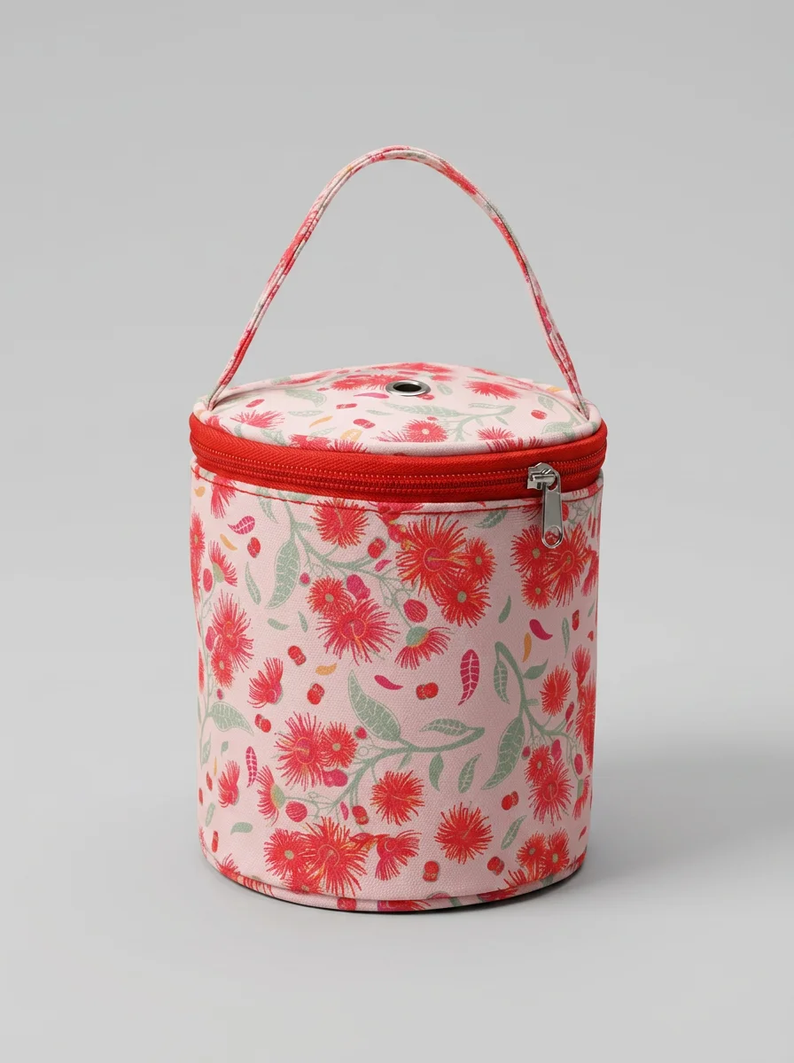 Sac à tricot toile imperméable compact nomade débutant - Vue 11 - Sac à tricot