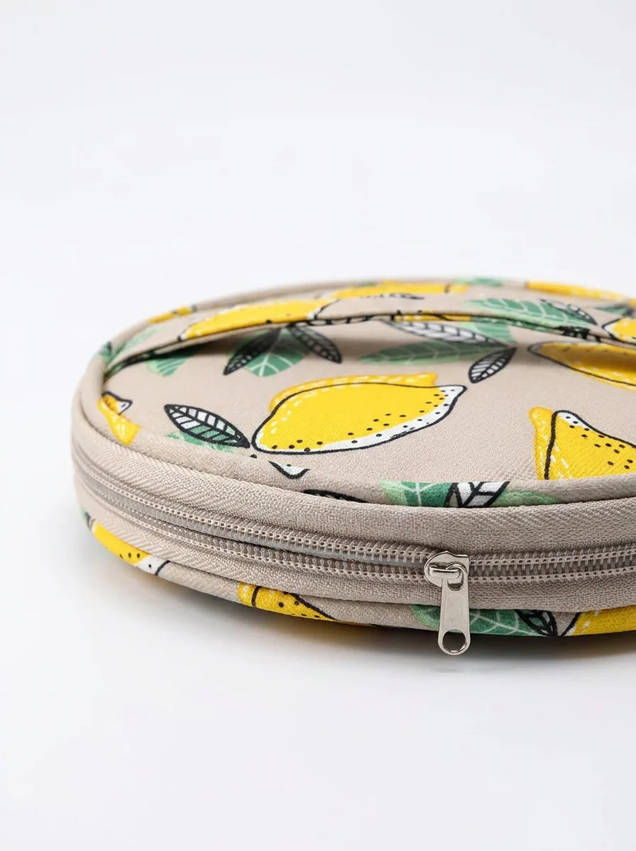 Sac à tricot toile imperméable compact nomade débutant - Vue 5 - Sac à tricot