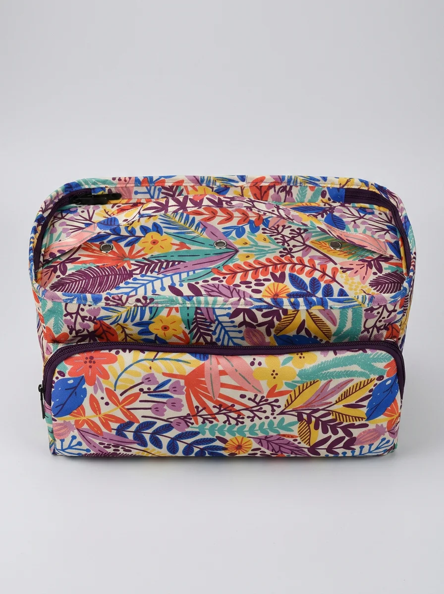 Sac à tricot toile oxford spacieux accessoires couture - Vue 9 - Sac à tricot