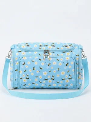 Sac à tricot toile oxford voyage multipoche - Vue 1 - Sac à tricot