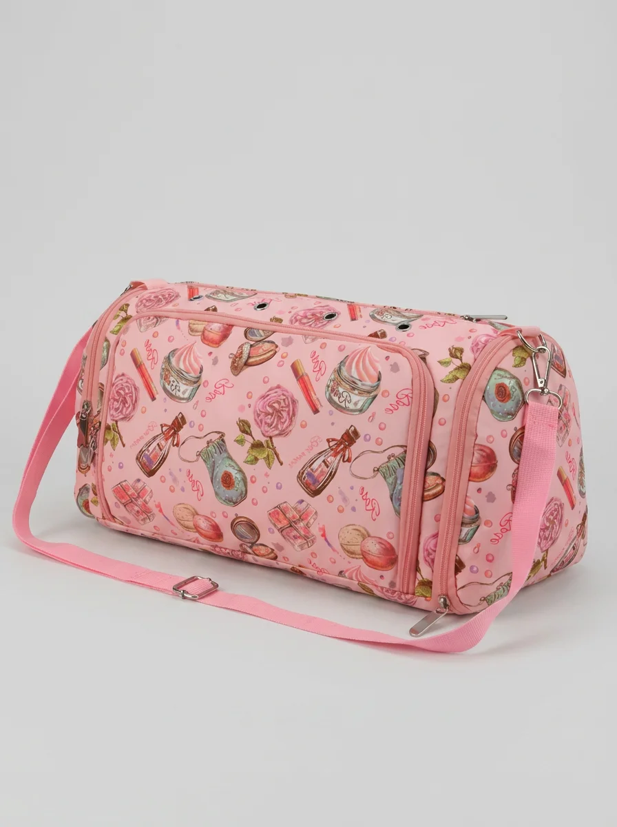 Sac à tricot toile oxford voyage multipoche - Vue 11 - Sac à tricot