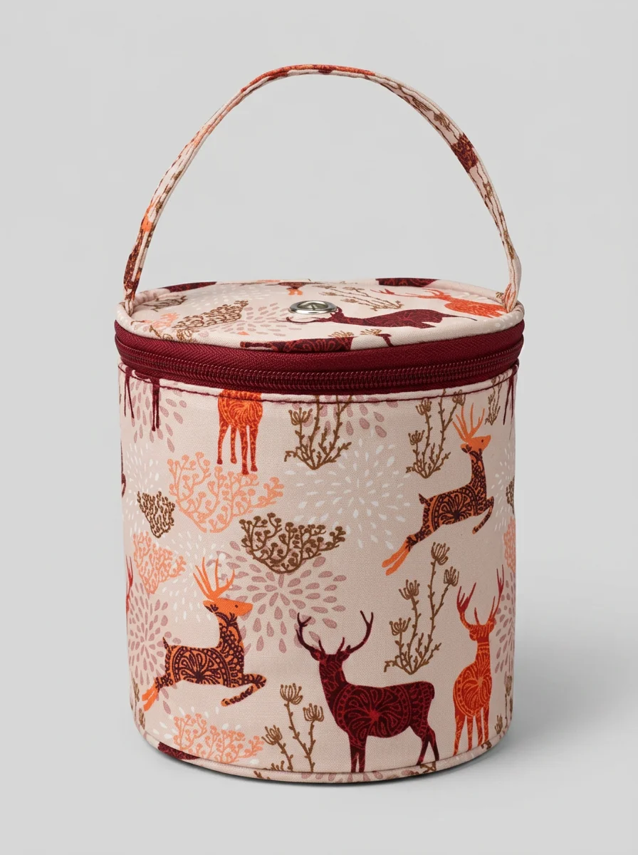 Sac à tricot toile souple transport quotidien - Vue 5 - Sac à tricot