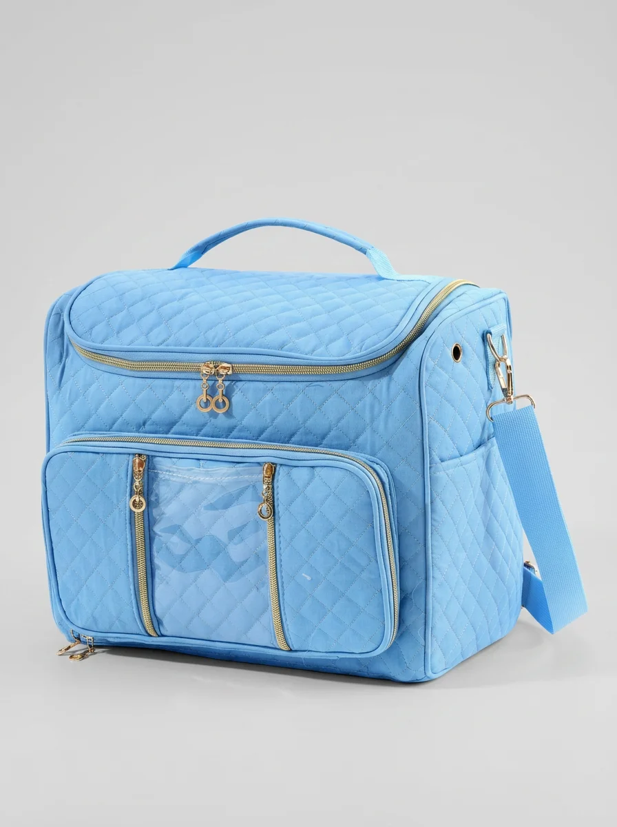 Sac à tricot volume généreux multifonctionnel crochet loisirs - Vue 11 - Sac à tricot